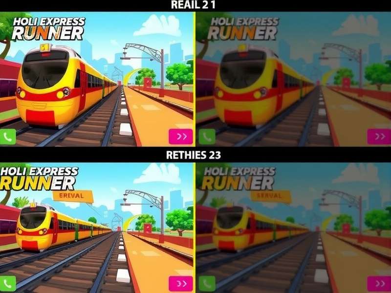 Holi Express Runner regional versions comparison